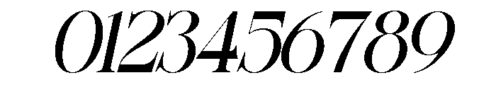 Sherlock Semi Expanded Slanted Font OTHER CHARS