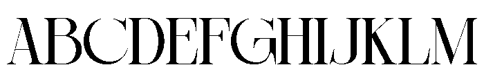 Sherlock Semi Expanded Font UPPERCASE
