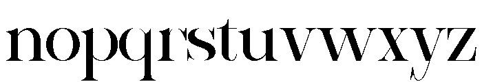 Sherlock Semi Expanded Font LOWERCASE