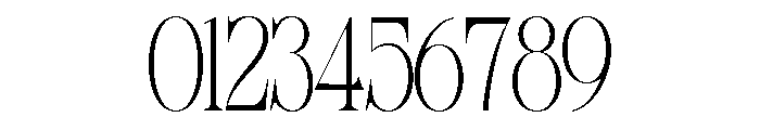 Sherlock Thin Condensed Font OTHER CHARS