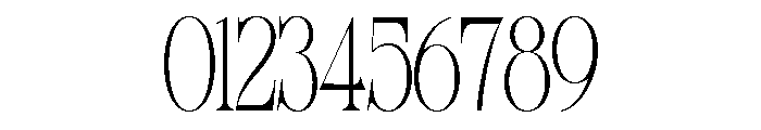 Sherlock Thin Extra Condensed Font OTHER CHARS