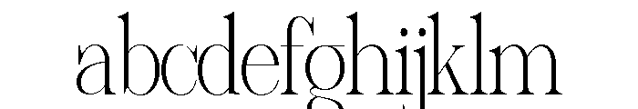 Sherlock Thin Semi Condensed FONT