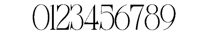 Sherlock Thin Font OTHER CHARS