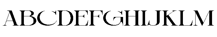 Sherlock Ultra Expanded Font UPPERCASE