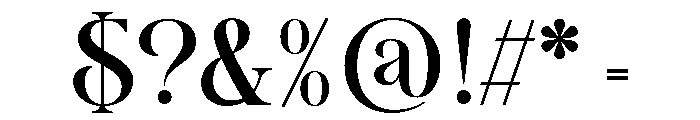 SherlyKitchen-Regular Font OTHER CHARS
