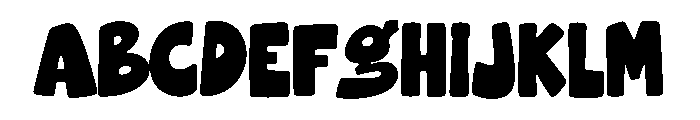 Sherva Font UPPERCASE