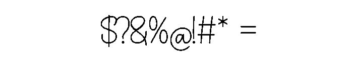 Sheylia Font OTHER CHARS