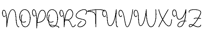 Sheylia Font UPPERCASE