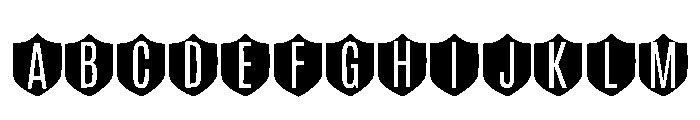 Shield Block Regular FONT
