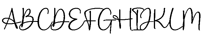 Shifa Font UPPERCASE
