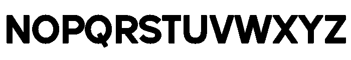 Shift Sans Regular Font UPPERCASE