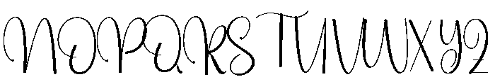 Shiladay Graduating Font UPPERCASE