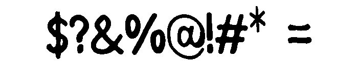 Shiloh Font OTHER CHARS