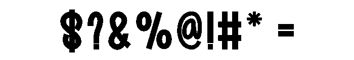 Shimer Font OTHER CHARS