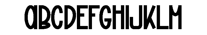 Shimer Font UPPERCASE