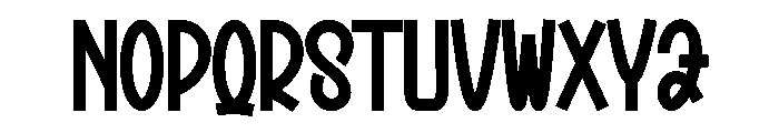 Shimer Font UPPERCASE
