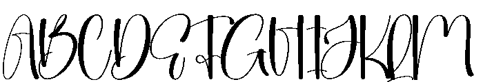 Shiming Font UPPERCASE