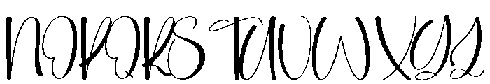 Shiming Font UPPERCASE
