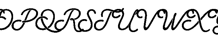 ShinaQalline-Regular Font UPPERCASE