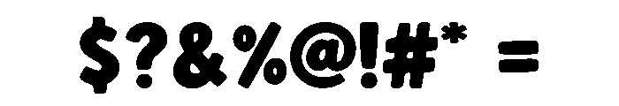 Shine Book Font OTHER CHARS
