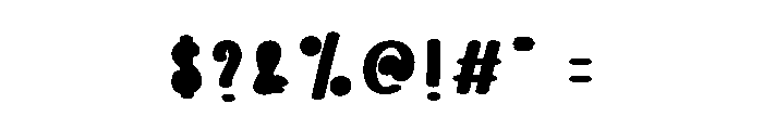 Shine Christmas Font OTHER CHARS