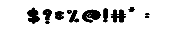 Shine Dream Font OTHER CHARS