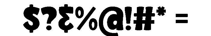 Shine Festival Font OTHER CHARS