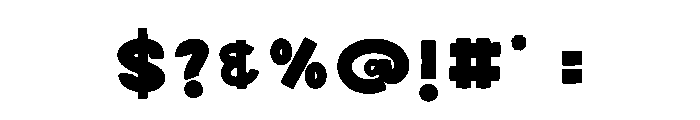 Shine Spirit Font OTHER CHARS