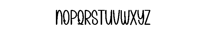 Shine Valentine Font UPPERCASE