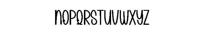 Shine Valentine Font LOWERCASE