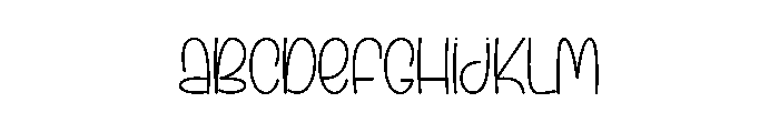 Shining Beauty Font UPPERCASE