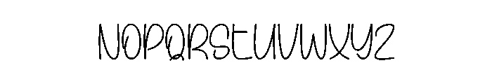 Shining Beauty Font LOWERCASE