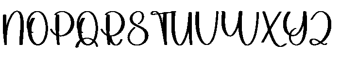 Shining Sparkling Font UPPERCASE