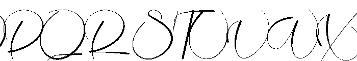 Shinning Font UPPERCASE