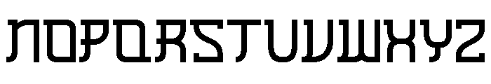 Shinobi Regular Font LOWERCASE