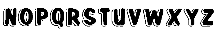 Shiny Bubble Regular Font LOWERCASE
