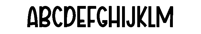 Shiny Charm Font UPPERCASE