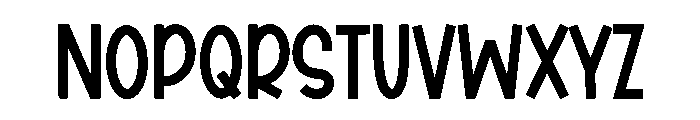 Shiny Charm Font LOWERCASE