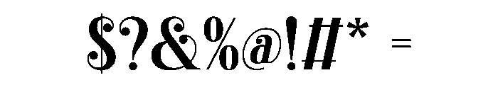 Shiny Christmas Font OTHER CHARS
