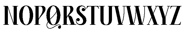 Shiny Christmas Font UPPERCASE