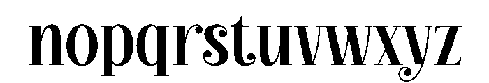 Shiny Christmas Font LOWERCASE
