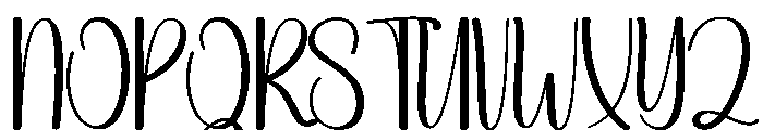 Shiny Ornament Font UPPERCASE