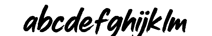 Shinzoku Brush Font FONT