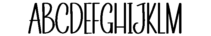 Shipment Font UPPERCASE