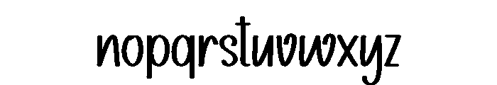 Shipment Font LOWERCASE