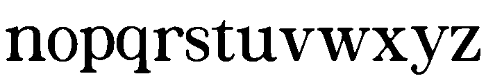 Shipwreck_Serif Font LOWERCASE