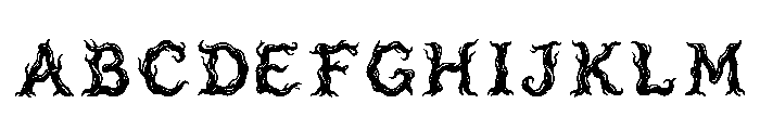 Shire Regular Font UPPERCASE
