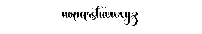 Shitting Font LOWERCASE