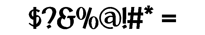 Shivaraja Font OTHER CHARS