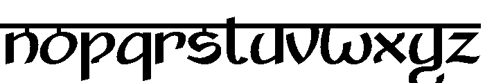 Shivaraja Font LOWERCASE
